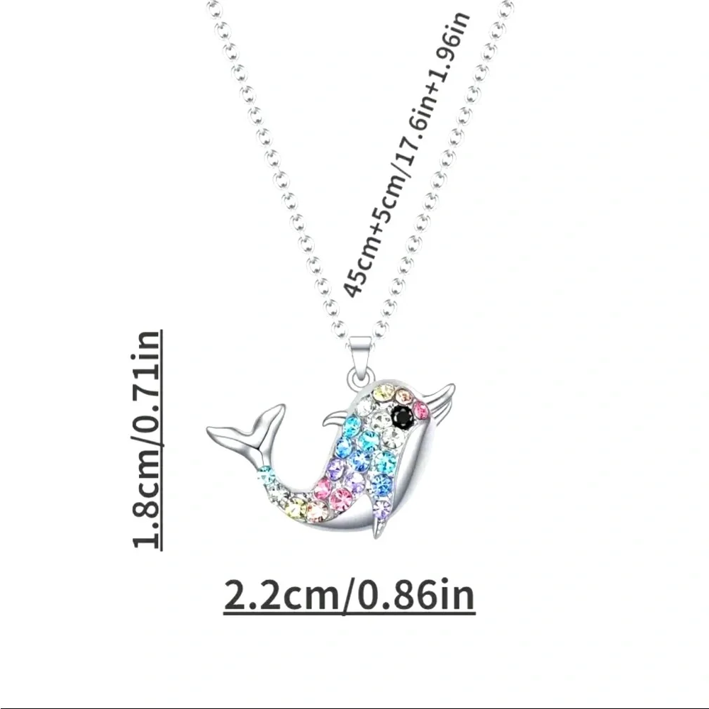 DOLPHIN NECKLACE-NWT